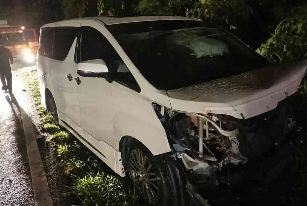 Kenderaan dinaiki Ustaz Wadi Annuar