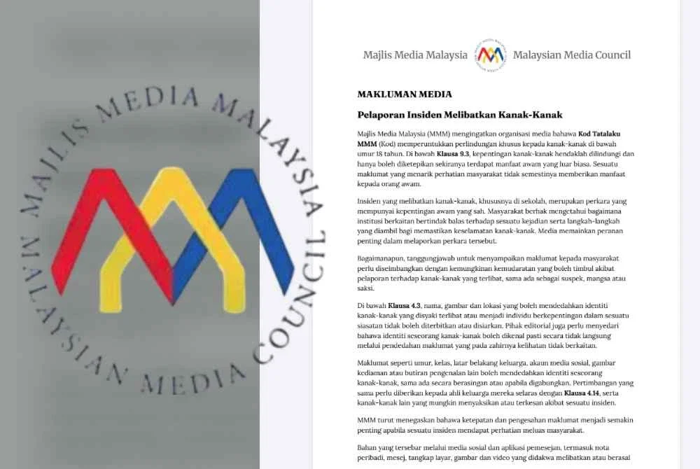 Kenyataan dikeluarkan MMM pada Jumaat