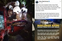 Ustaz Wadi Annuar cedera dalam kemalangan tiga kenderaan di Gerik
