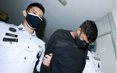 Polis membawa K Devaaswin ke Mahkamah Majistret Shah Alam pada 20 September 2021 lalu.