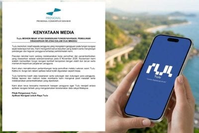 Kenyataan media permohonan maaf daripada TuJu pada Jumaat.