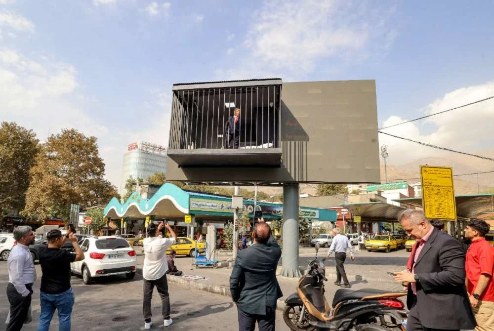 'Trump dipenjara' di Iran, jadi tontonan dan bahan ejekan orang ramai