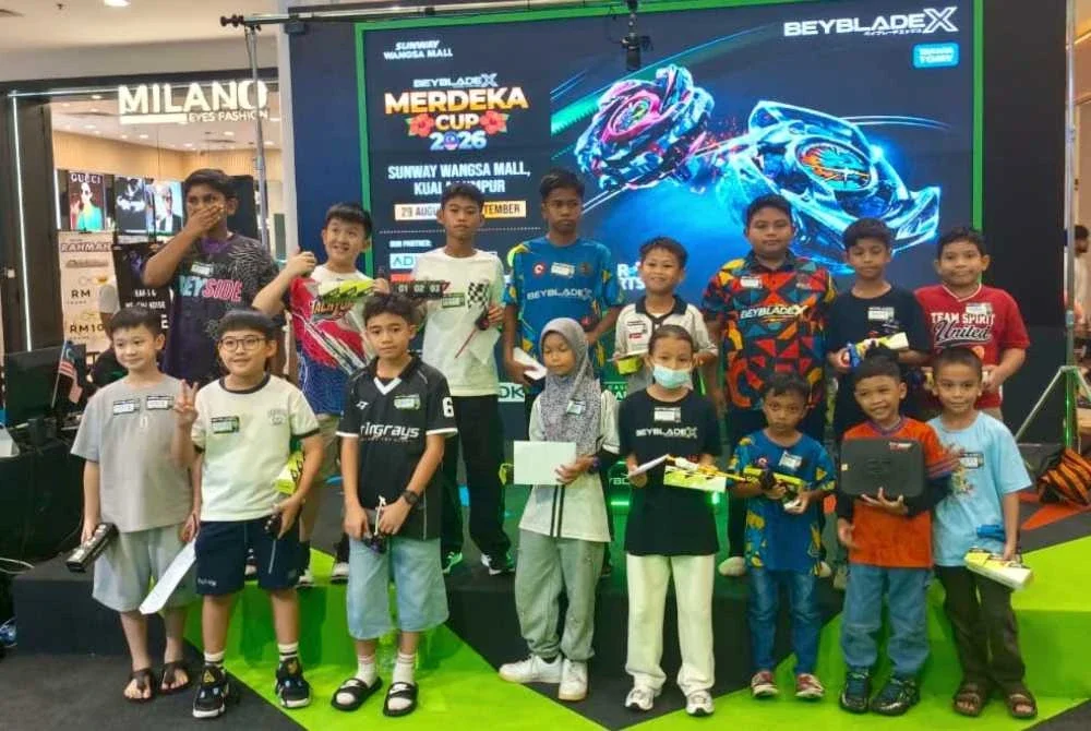 Sebahagian pemain Peraja ketika menyertai Kejohanan Merdeka Cub 2026 baru-baru ini.