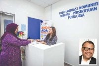 Pusat Mediasi Komuniti membawa khidmat pengurusan konflik lebih dekat kepada kehidupan harian rakyat. Foto kecil: Dr Shahridan