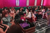 Antara wanita warga asing yang ditahan Jabatan Imigresen Kuala Lumpur pada Sabtu.