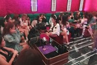 Antara wanita warga asing yang ditahan Jabatan Imigresen Kuala Lumpur pada Sabtu.