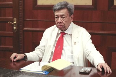 Sultan Sharafuddin. Foto Bernama