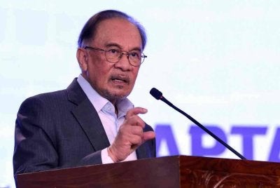 Anwar. Foto Bernama