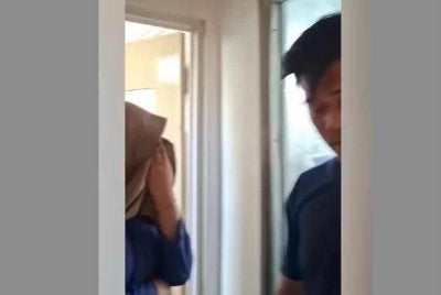 Rakaman berkenaan tular serta mendapat pelbagai reaksi warganet. Foto: Agensi