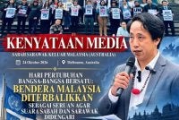 Mustapa menyifatkan, tindakan sekumpulan individu memaparkan Jalur Gemilang secara terbalik berisiko menjejaskan reputasi rakyat Malaysia.