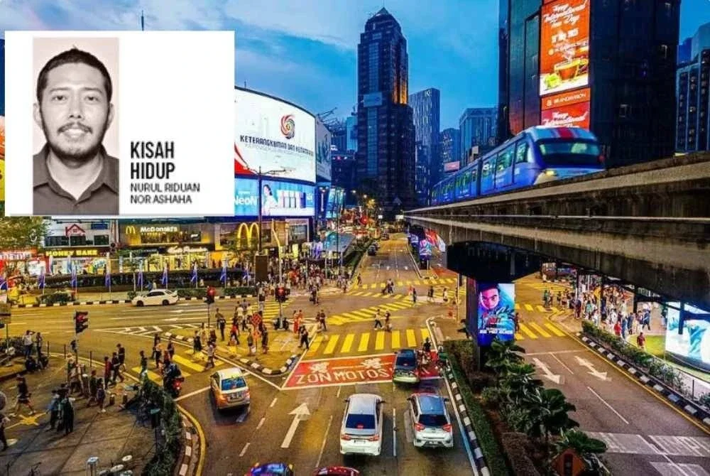 Jalan Bukit Bintang menjadi tumpuan warga asing. Foto fail Bernama