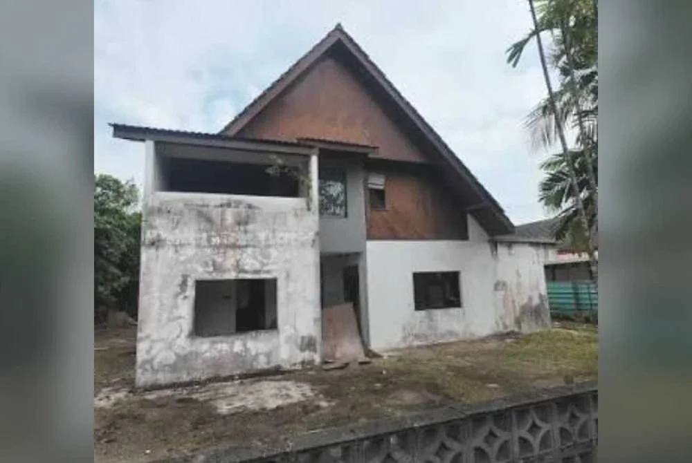 Tangkap layar video tular keadaan kediaman Zalina Azman.