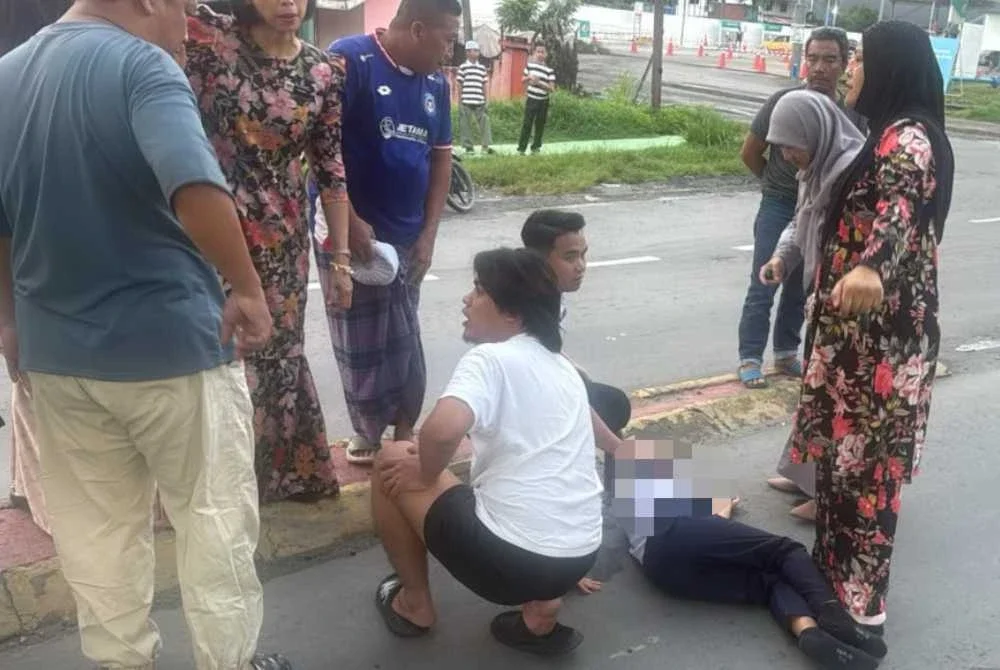 Dalam kejadian kira-kira jam 6.10 pagi itu, kanak-kanak lelaki berusia 11 tahun itu mengalami pendarahan pada bahagian kepala.