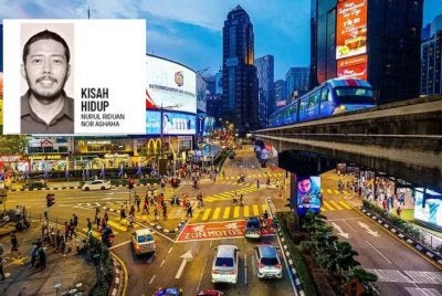 Jalan Bukit Bintang menjadi tumpuan warga asing. Foto fail Bernama
