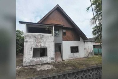 Tangkap layar video tular keadaan kediaman Zalina Azman.