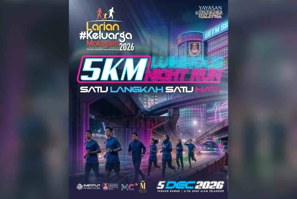 YTM anjur Larian Keluarga Malaysia 2026