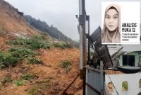 Tragedi tanah runtuh di Taman Seri Rambai, Paya Terubong, Pulau Pinang yang meragut nyawa seorang doktor.