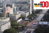 Wawasan 2057-Malaysia100 perlu melibatkan seluruh rakyat Malaysia dalam menentukan hala tuju negara menjelang ulang tahun kemerdekaan ke-100 pada 2057. Foto Bernama