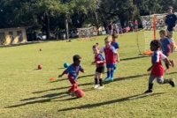Video yang tular menunjukkan Nevada mengelecek dan menjaringkan gol ketika bermain dalam liga.