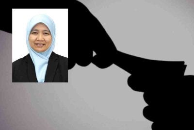 Rasuah bukan sekadar pertukaran wang secara sulit atau salah guna kuasa untuk kepentingan peribadi. Gambar kecil: Dr Hanim