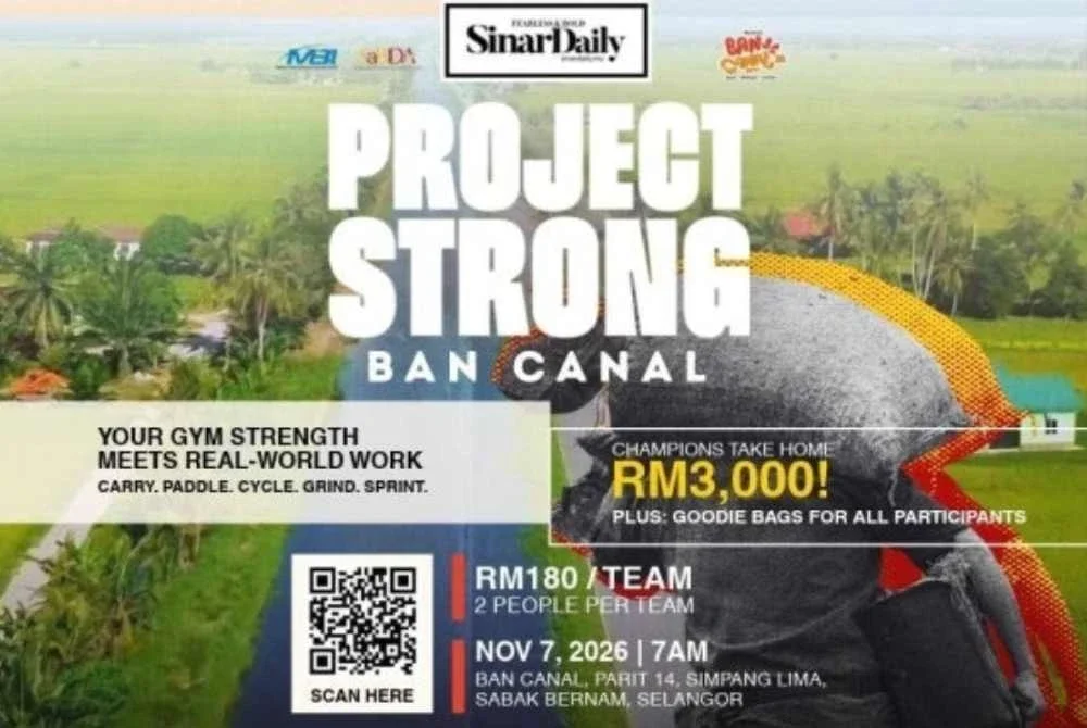 Lumpur, terik mentari, beban 20kg cabar peserta Project Strong Lumpur, terik mentari, beban 20kg cabar peserta Project Strong