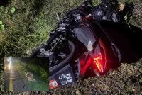 Seorang remaja lelaki berusia 18 tahun maut selepas motosikal ditunggangnya merempuh seekor lembu yang berada di atas jalan di Kilometer 11, Jalan Gua Musang-Kuala Krai, Gua Musang pada malam Rabu. Foto: PDRM