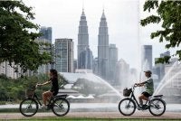 Kualiti udara negara secara umumnya baik setakat 9 pagi Rabu, dengan 43 kawasan mencatat IPU sederhana dan 25 kawasan berada pada tahap baik. Foto Bernama