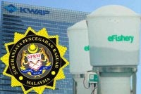 MoF memaklumkan SPRM masih menjalankan proses siasatan terhadap pelaburan KWAP dalam syarikat teknologi akuakultur Indonesia eFishery. - Gambar hiasan