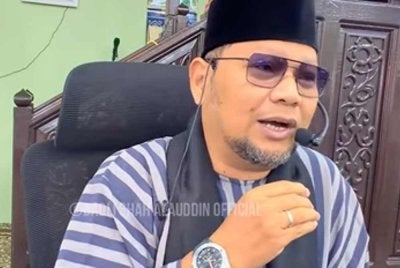 Tangkap layar video kuliah Dhuha yang terselit perkongsian Dr Badli Shah mengenai aduan SISPAA terhadapnya.