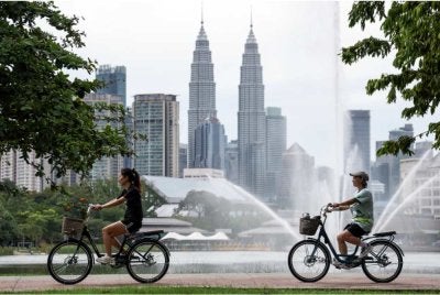 Kualiti udara negara secara umumnya baik setakat 9 pagi Rabu, dengan 43 kawasan mencatat IPU sederhana dan 25 kawasan berada pada tahap baik. Foto Bernama