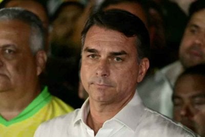 Anak kepada bekas Presiden, Jair Bolsonaro ini tidak dapat menerima kekalahannya kepada pemimpin veteran, Luiz Inacio Lula da Silva. Foto Agensi