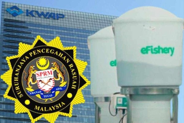 MoF memaklumkan SPRM masih menjalankan proses siasatan terhadap pelaburan KWAP dalam syarikat teknologi akuakultur Indonesia eFishery. - Gambar hiasan