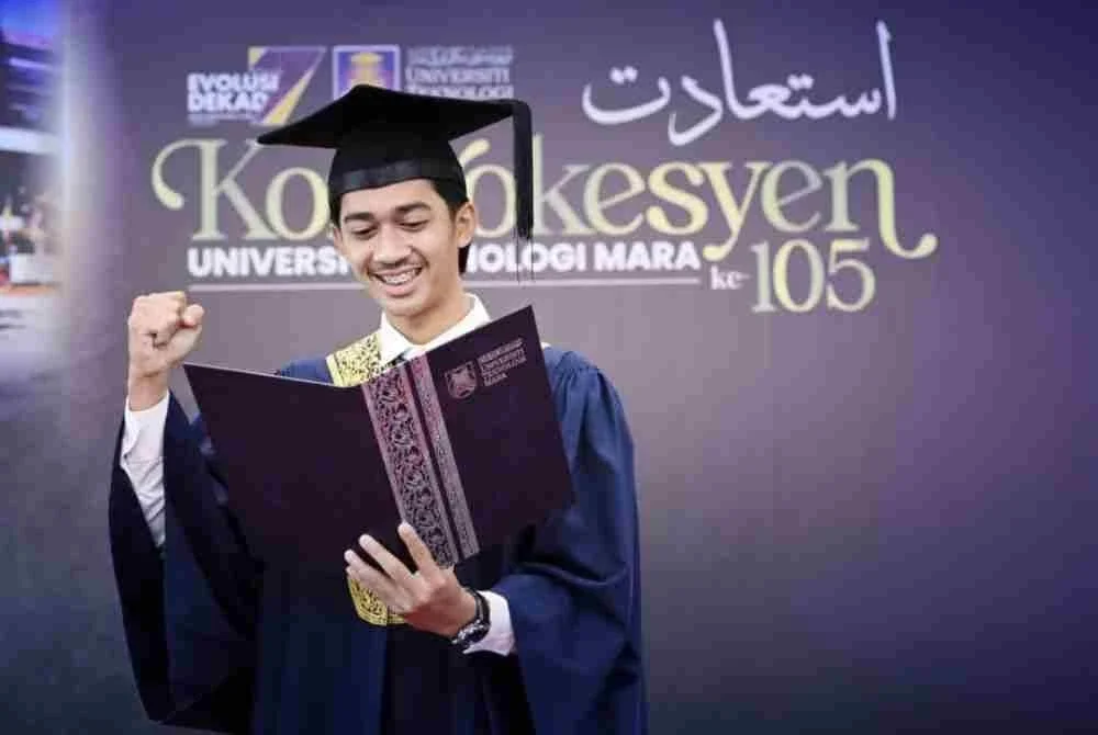 Di sebalik komitmen sebagai pemain, Haziq Haiqal tetap memastikan pengajiannya tidak terabai.