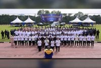Istiadat Mengarak Gencana Diraja Kastam sempena ulang tahun ke-63 penganugerahan gelaran ‘Diraja’ kepada JKDM di sini pada Khamis.