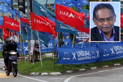 Pertambahan hampir 190,000 pemilih berdaftar di Melaka berpotensi mengubah landskap persaingan pada PRN kali ini, terutama di kerusi yang dimenangi dengan majoriti tipis. Gambar kecil: Manimaran