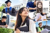 Kejayaan anak muda bukan sekadar universiti, tetapi juga kemahiran dan peluang. Foto dijana AI