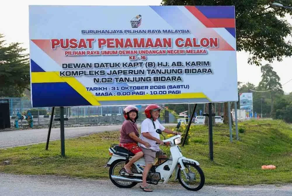 PRN Melaka: Proses penamaan calon bermula hari ini PRN Melaka: Proses penamaan calon bermula hari ini