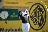 Miyu Yamashita mempamerkan aksi konsisten pada pusingan kedua di Kuala Lumpur Golf & Country Club (KLGCC), Jumaat.