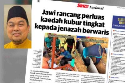Laporan Sinar Harian pada Jumaat. Gambar kecil: Mohd Sukki 
